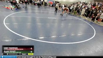 155 lbs Cons. Round 4 - Cody Thompson, Michigan Grappler Training Center vs Elijah Gulley, Lawrence Elite Wrestling Club