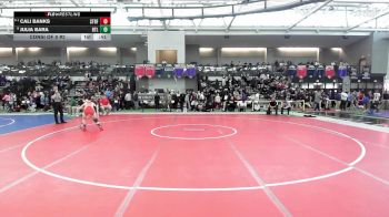 126 lbs Consi Of 8 #2 - Cali Banks, Stratford vs Julia Bara, Bethel