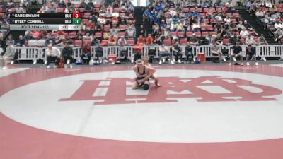 120 lbs Semifinal - Ryley Correll, Brentwood Academy vs Gabe Swann, Baylor School