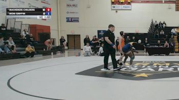 131 lbs 3rd Place Match - Moni Griffin, Augustana (IL) vs Mackenzie Childers, Wartburg