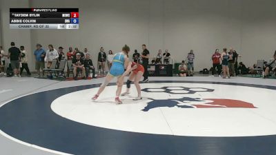 135 lbs Champ. Rd Of 32 - Taydem Bylin, Mat Demon Wrestling Club vs Abbie Colvin, Sanderson Wrestling Academy