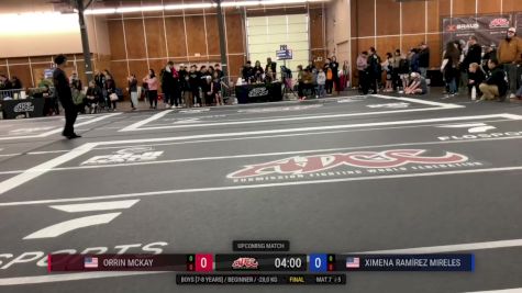 Orrin McKay vs Ximena Ramírez Mireles 2026 ADCC Portland Open