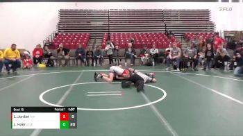 119 lbs 2nd Place Match (8 Team) - Logan Haer, Junior Terps Xpress (MY) vs Lukas Jordan, Team Ohio (OH)