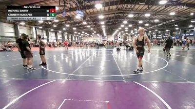 120 lbs Round Of 64 - Michael Barry, MA vs Kenneth Macafee, SC