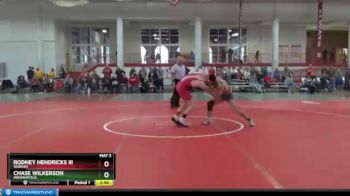 133 lbs Quarterfinal - Rodney Hendricks III, Wabash vs Chase Wilkerson, Indianapolis