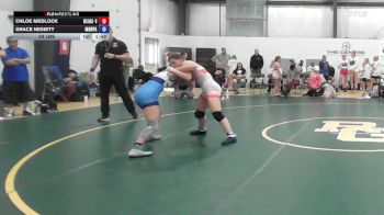 53 lbs Rr Rnd 4 - Chloe Medlock, Okie Girls - W vs Grace Nesbitt, MGW Death By Chocolate - W