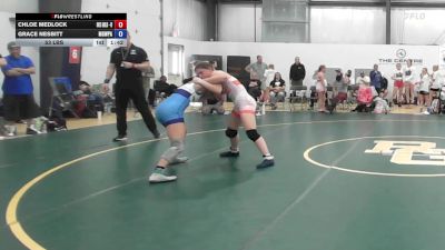 53 lbs Rr Rnd 4 - Chloe Medlock, Okie Girls - W vs Grace Nesbitt, MGW Death By Chocolate - W