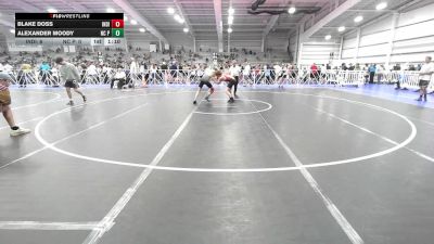 113 lbs Rr Rnd 3 - Blake Doss, Indiana Outlaws Yellow vs Alexander Moody, NC Pride Wrestling Club