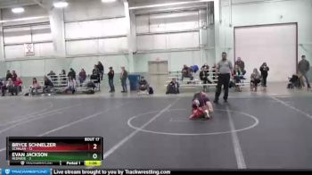 84 lbs Round 5 (8 Team) - Bryce Schnelzer, Scanlan vs Evan Jackson, Rednose