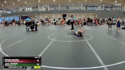 84 lbs Round 1 (6 Team) - Jack Aponte, Triangle WA vs Ethan Skates, Crossroads Wrestling