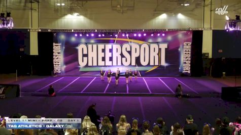 TAG Athletics - Galaxy [2025 L1.1 Mini - PREP - D2 Day 1] 2025 CHEERSPORT Cartersville Classic