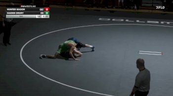 141 lbs Finals (2 Team) - Hunter Mason, Chattanooga vs Haiden Drury, Utah Valley