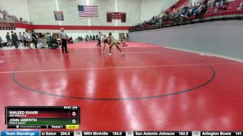 150 lbs Cons. Round 2 - Waleed Khairi, NRH Birdville vs John Griffith, Frisco Reedy