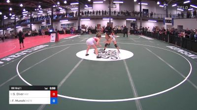 122 lbs Rr Rnd 1 - Saige Olver, Mat Assassins Wc vs Freya Munshi, Metrowest United