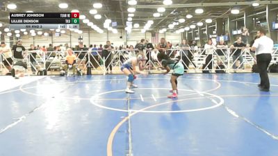 107 lbs Rr Rnd 3 - Aubrey Johnson, Nebraska Blue - HSG vs Lillee Denson, She Kong - HSG