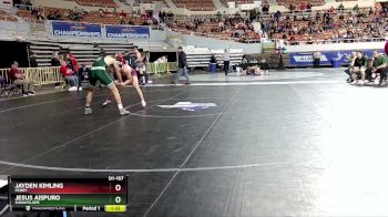 D1-157 lbs Champ. Round 1 - Jayden Kimling, Perry vs Jesus Aispuro, Sunnyslope