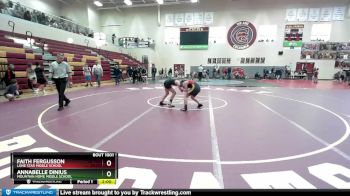 106-113 lbs Round 1 - Swayze Kelly, East Valley Middle School vs Zoey Owens, Mountain Home Middle School