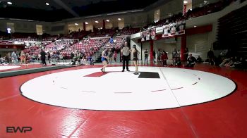 100 lbs Rr Rnd 2 - Whitley Lott, Oologah vs Gracelyn Lickliter, Perry Girls Wrestling Club