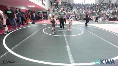 43 lbs Rr Rnd 3 - Blakely Burchett, Raw Wrestling Club vs Riley Tarwater, Eufaula Ironheads Wrestling Club
