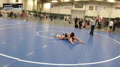 175 lbs Cons. Semi - Lane Mitchell, Lawton-Bronson vs Layne Davidson, Chadron Jr Wrestling