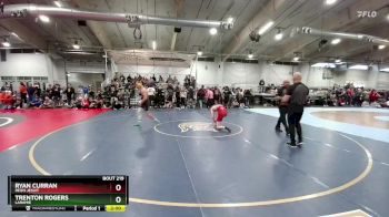 157 lbs Champ. Round 1 - Trenton Rogers, Laramie vs Ryan Curran, Regis Jesuit