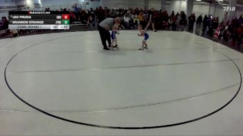 3 lbs Cons. Round 1 - Leo Prusia, Gibbon Wrestling Club vs Brannon Strange, Junior Titans Wrestling Club