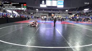 1A-4A 144 Cons. Round 2 - Jaden Whittaker, Alexandria HS vs Matthew Bru, Satsuma