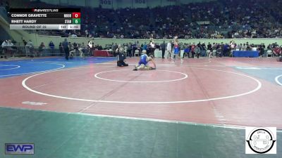 87 lbs Round Of 32 - Connor Gravette, Moore JH vs Rhett Hardy, Standfast