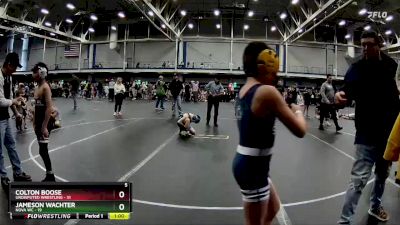 84 lbs Round 7 (10 Team) - Jameson Wachter, NOVA WC vs Colton Boose, Undisputed Wrestling