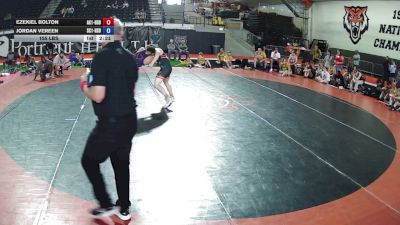 155 lbs Ezekiel Bolton, Alaska 1 HS Boys vs Jordan Vereen, South Carolina 1 HS Boys