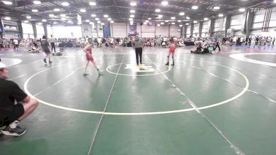 80 lbs Rr Rnd 3 - Uriah Gomez, Revival Orange vs Hudson Rutkowski, Iron Faith Wrestling
