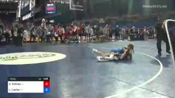 112 lbs Consi Of 32 #2 - Shae Salinas, Oklahoma vs Laila Lesher, Kansas