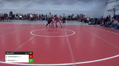 167 lbs Final - Eddie Hockenberry, Bellefonte vs Keith Brubach, Valencia