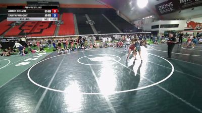 130 lbs Abbie Colvin, Utah HS Girls vs Taryn Wright, Alaska HS Girls