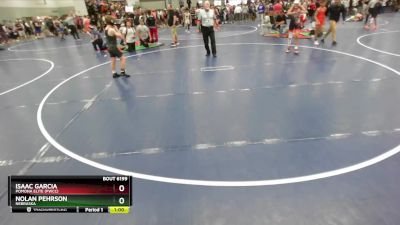 110 lbs Champ. Round 2 - Nolan Pehrson, Nebraska vs Isaac Garcia, Pomona Elite (PWCC)