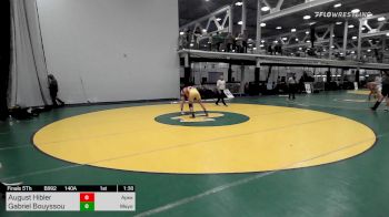140A lbs 5th Place - Gabriel Bouyssou, Mayo Quanchi vs August Hibler, Apex
