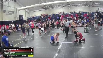 100 lbs Round 1 - Justus Robinson, Dixie Hornets vs Rollin Zwirn, Cane Bay Cobras