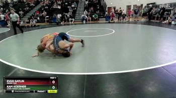 144 lbs Cons. Round 5 - Evan Gatlin, Angry Fish vs Kam Koerner, Lions Wrestling Academy