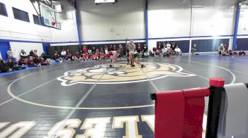 197 lbs Consi Of 4 - Matt Myers, Rhode Island College vs Carlos Barrios, Plymouth