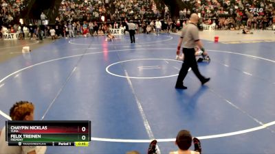 61 lbs Semifinal - Chaypin Nicklas, Yuma vs Felix Treinen, Fremont