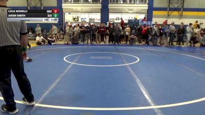 121 lbs Final - Luca Morelli, DuBois vs Aiken Smith, Bishop McDevitt