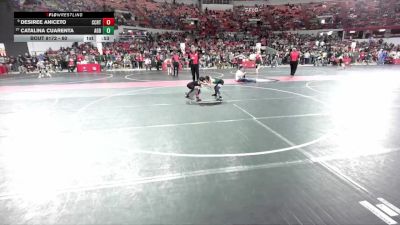 60 lbs Cons. Round 4 - Desiree Aniceto, Fond Du Lac vs Catalina Cuarenta, AF Green Demons