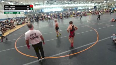 113 lbs Cons. Round 5 - Tyson Mateo, Unattached vs Larry Quirk, Unattached