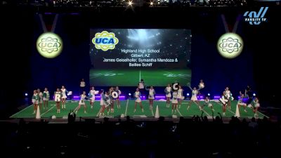 Highland High School [2025 Super Varsity Division I Game Day Semis] 2025 UCA National High School Cheerleading Championship