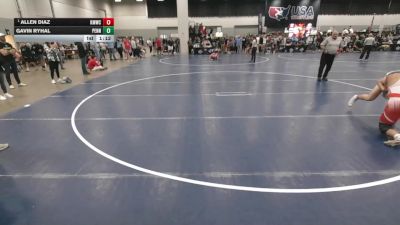 157 lbs Champ. Rd Of 32 - Allen Diaz, Kearney MatCats Wrestling Club vs Gavin Ryhal, Pennsylvania