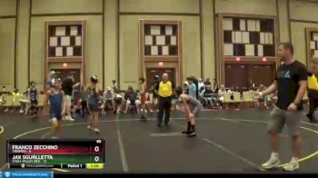 85 lbs Round 4 (6 Team) - Franco Zecchino, Triumph vs Jax Sgurlletta, Steel Valley Red