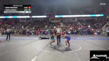 90 lbs Champ. Round 1 - Rhythym Pierce, Parsons vs Nile Houston, Linn County