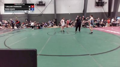 Junior Boys FS - 165 lbs Champ. Round 2 - William Chudecke, WA vs Owen Waite, OR