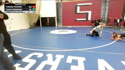 126 lbs Consi Of 4 - Linoska Pachano, Greater Lawrence vs Hailey Bornstein, Billerica