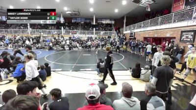 285 lbs Cons. Semi - Mikey Lawrence, Lake Stevens vs Taylor Dodd, Bonners Ferry